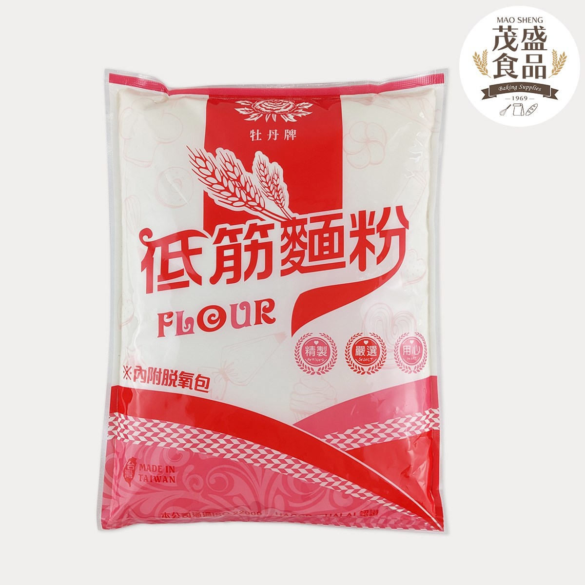 【牡丹牌】低筋麵粉 1KG / 3KG
