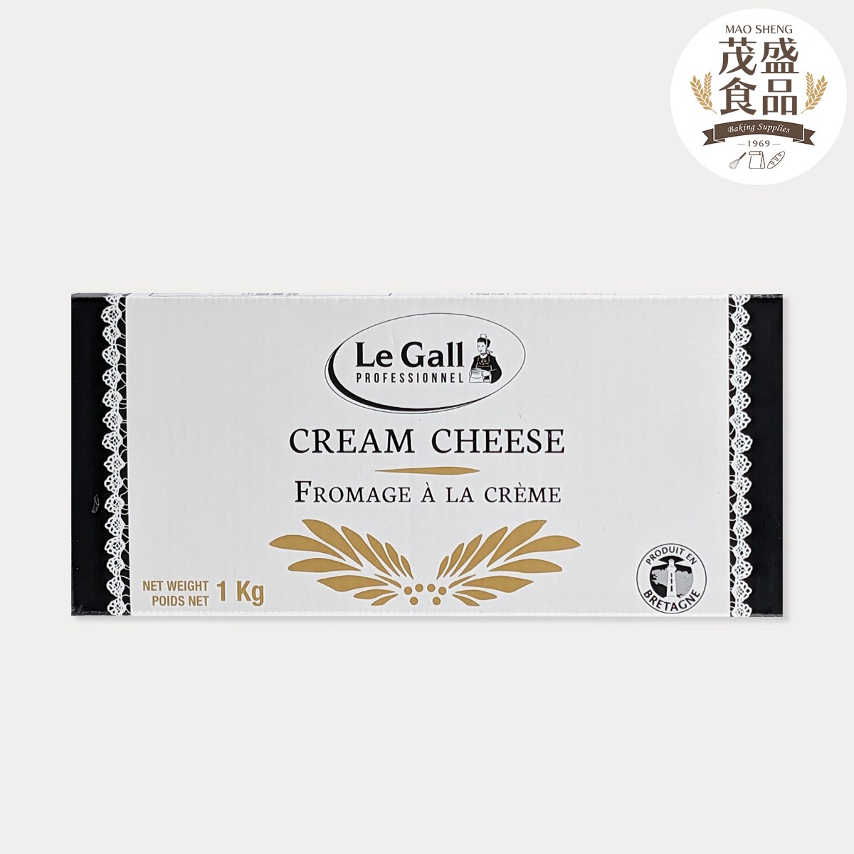 【法國燈塔牌】Le Gall 奶油乳酪（Cream Cheese）1kg