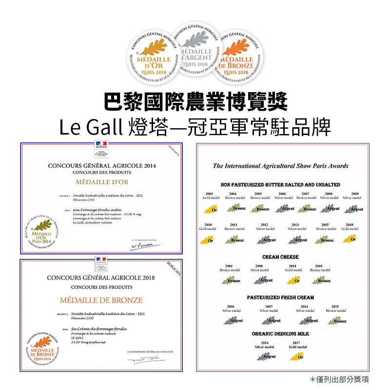 【法國燈塔牌】Le Gall 奶油乳酪（Cream Cheese）1kg