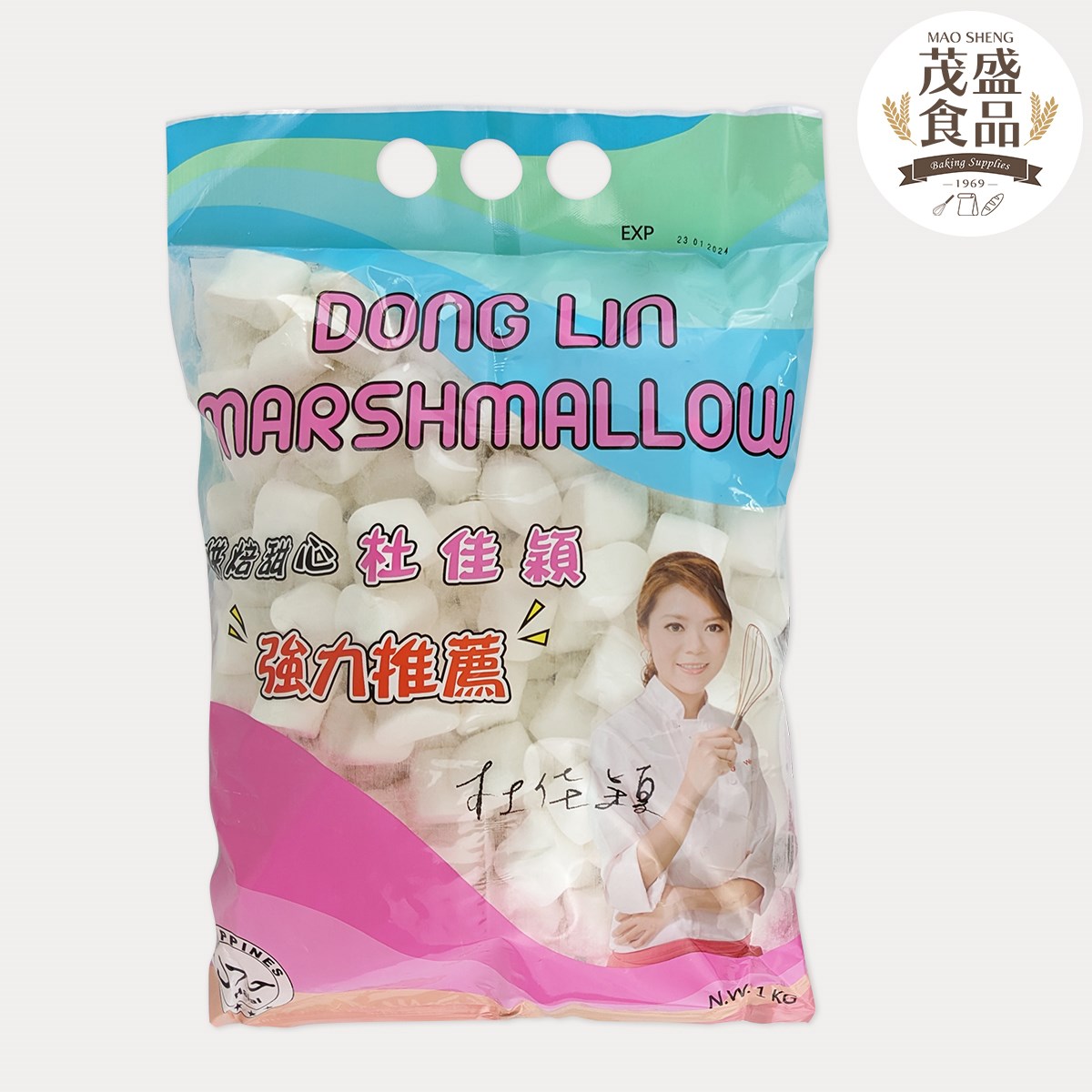 【東霖】棉花糖 1kg (迷你/大顆骰子)