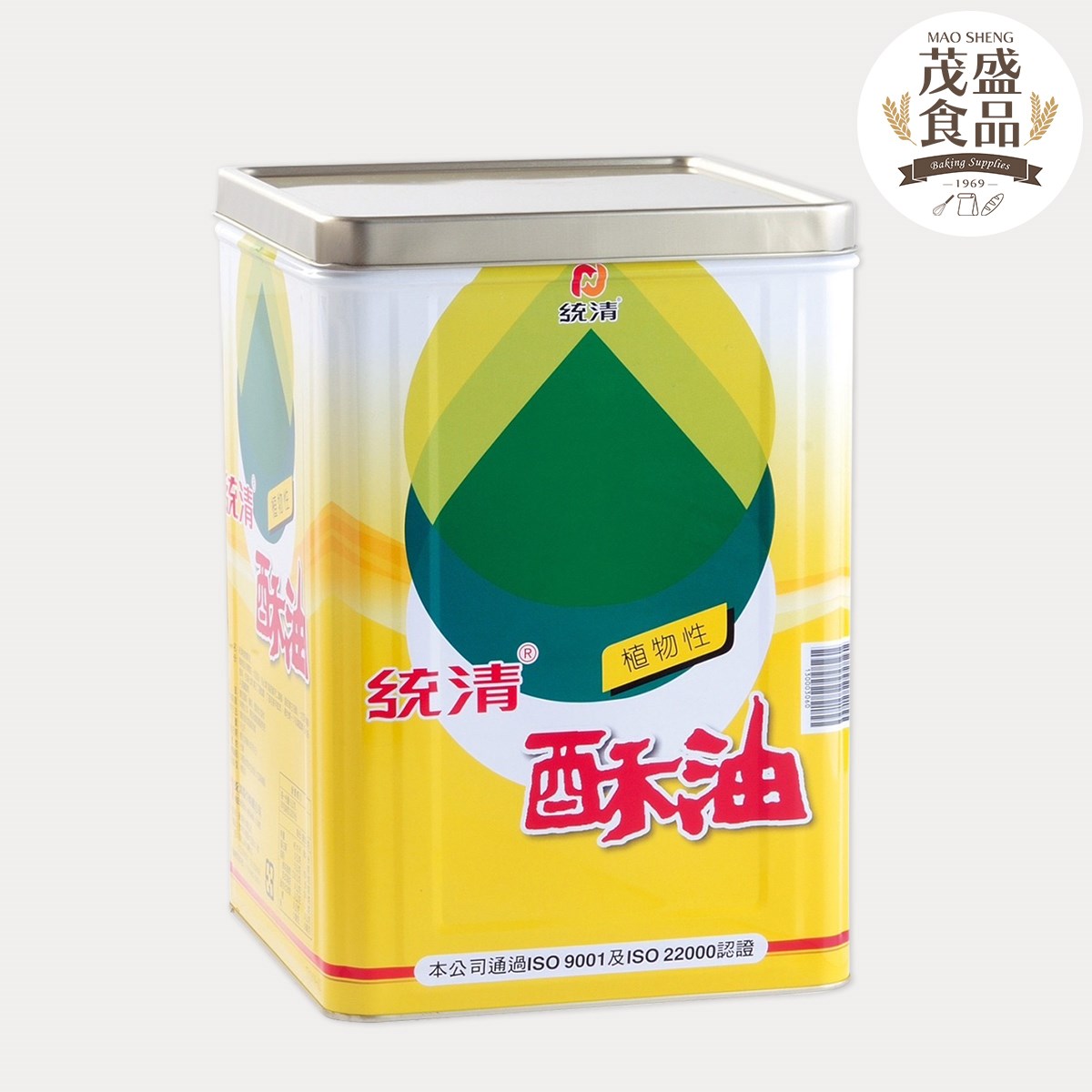 【統清】植物性酥油 (素食) 16kg