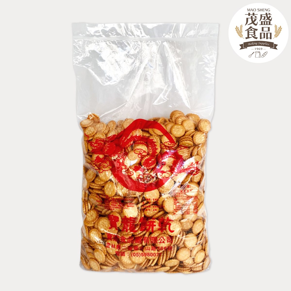 【寶龍】小奇福餅乾 圓形餅乾 飛機餅乾 (600g / 3kg)
