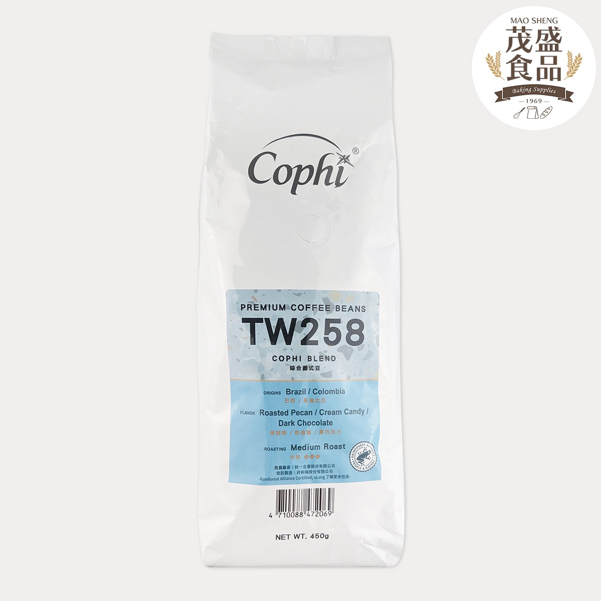 【Cophi】綜合義式咖啡豆 450g