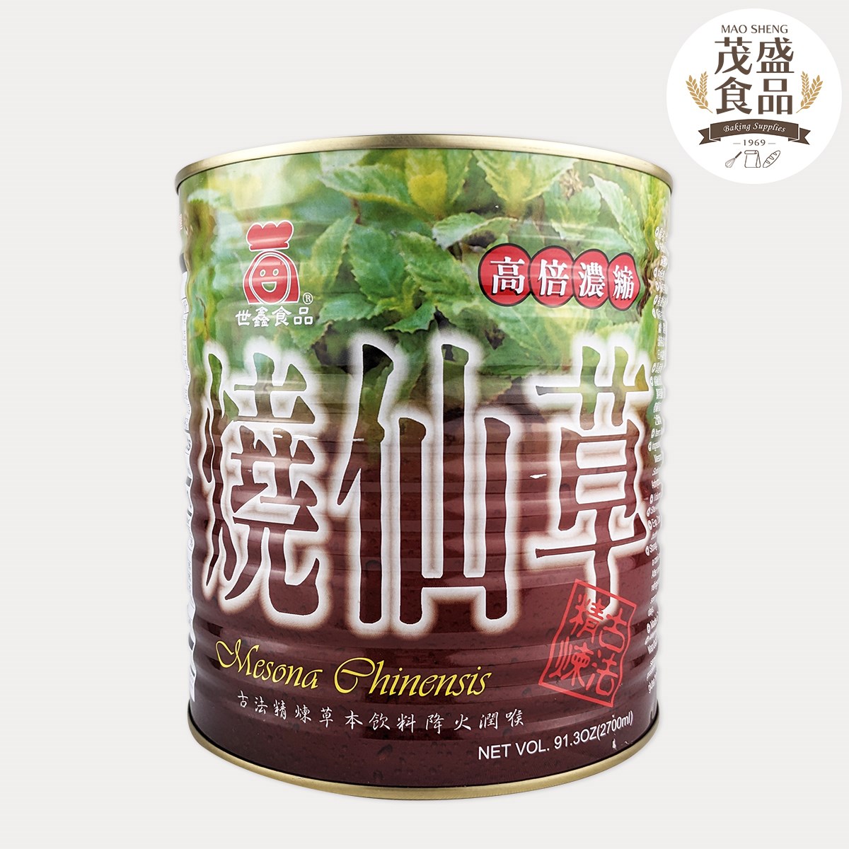 【世鑫】燒仙草罐頭 2700ml