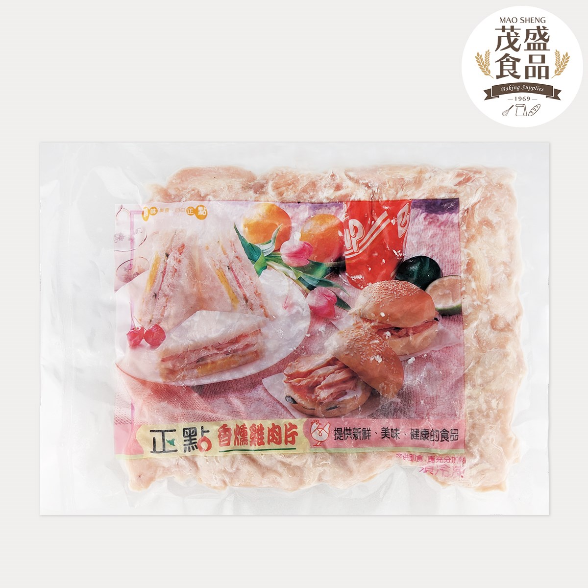 【點鑫】正點香燻雞肉片 1kg