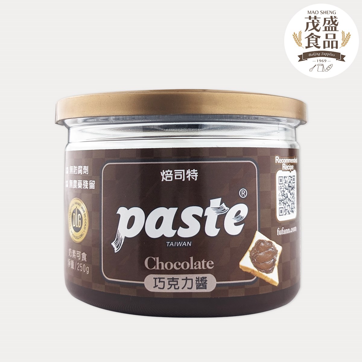 【福汎】paste焙司特 巧克力醬 250g (需預訂)