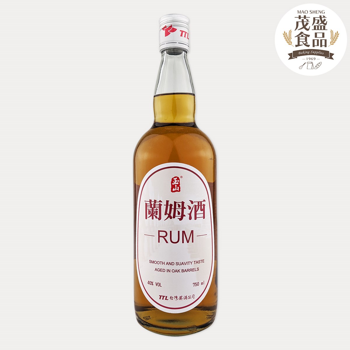 【臺酒】玉山蘭姆酒 750ml