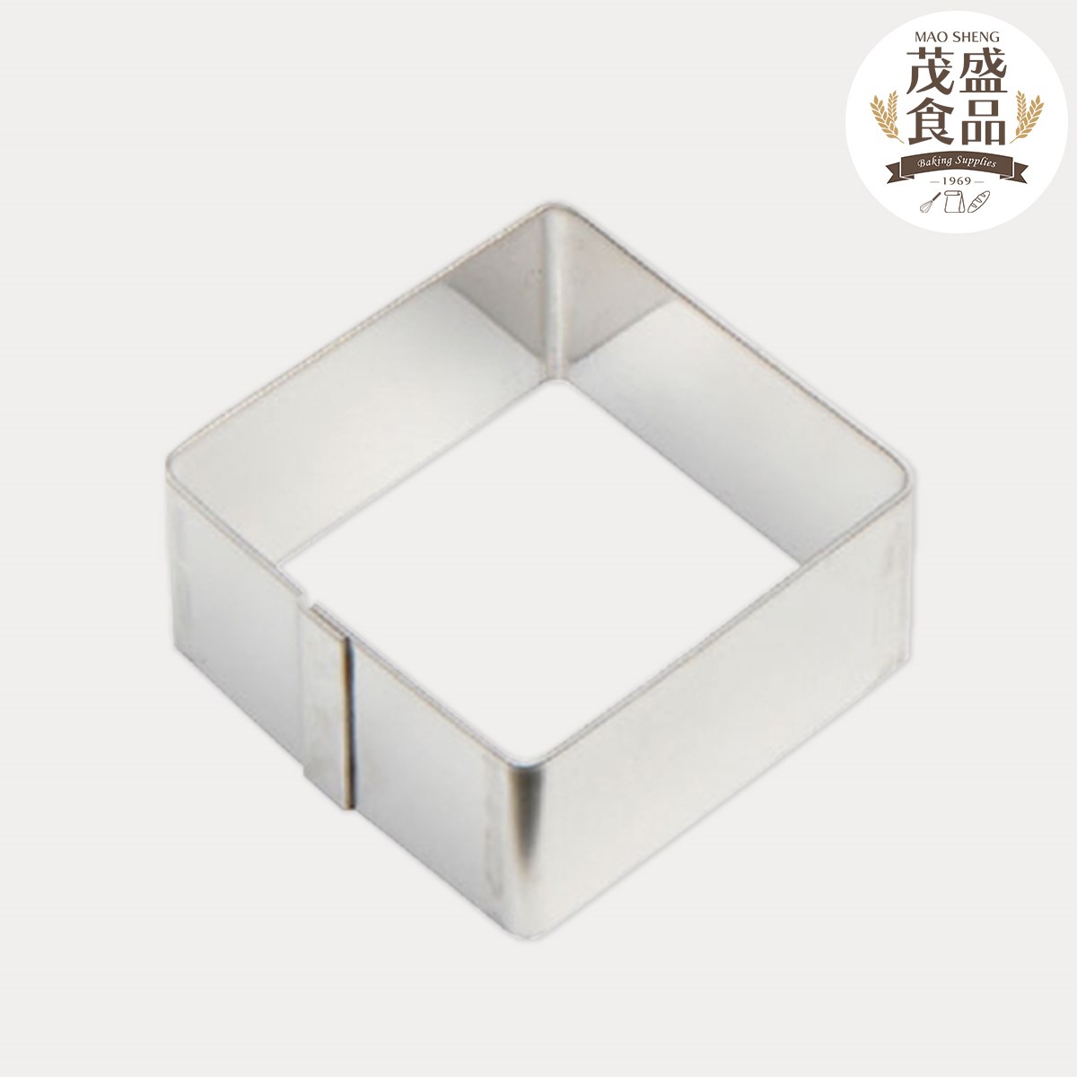 【三能牌】不銹鋼方形鳳梨酥圈 10入