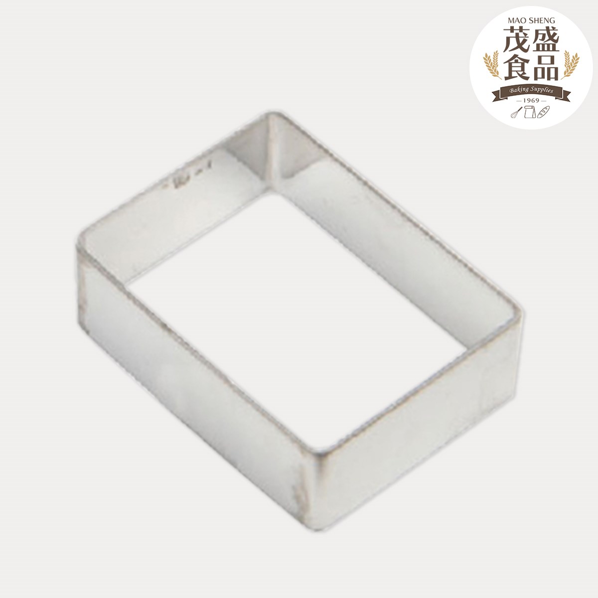 【三能牌】不銹鋼長方鳳梨酥圈 10入