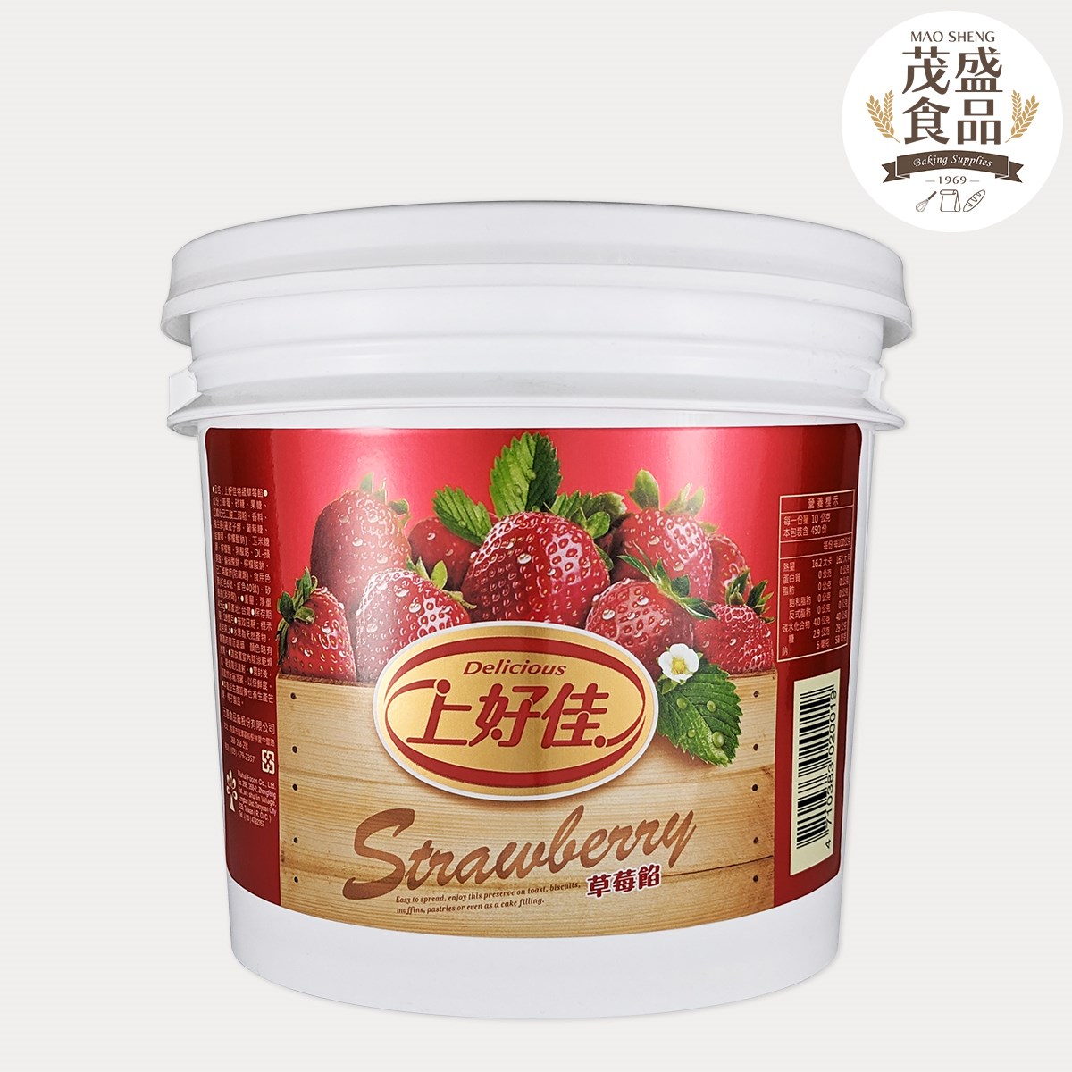 【五惠】上好佳 特級草莓餡 4.5kg