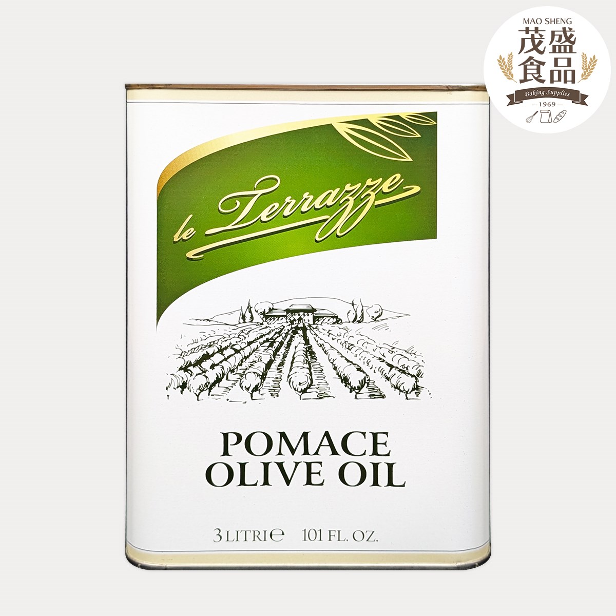 Terrazze 精製橄欖粕油 Pomace 橄欖油 3L