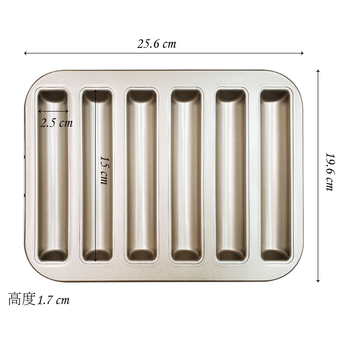 【三箭牌】 六連雪茄費南雪烤盤