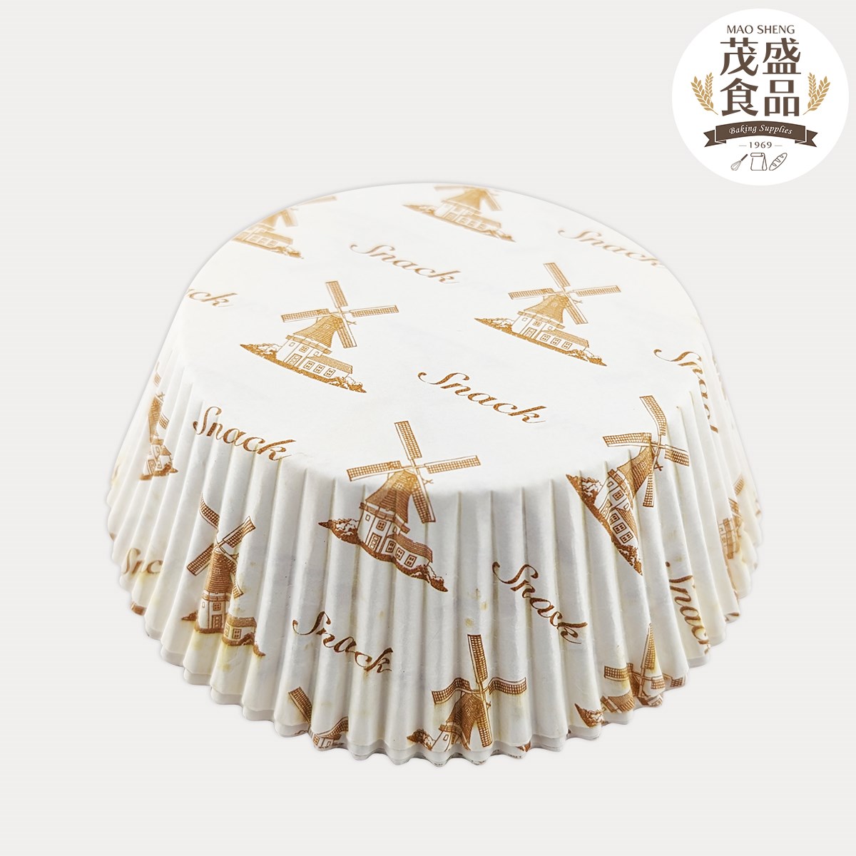 【特圓】圓型 耐熱紙杯 黃風車 (90*34cm)