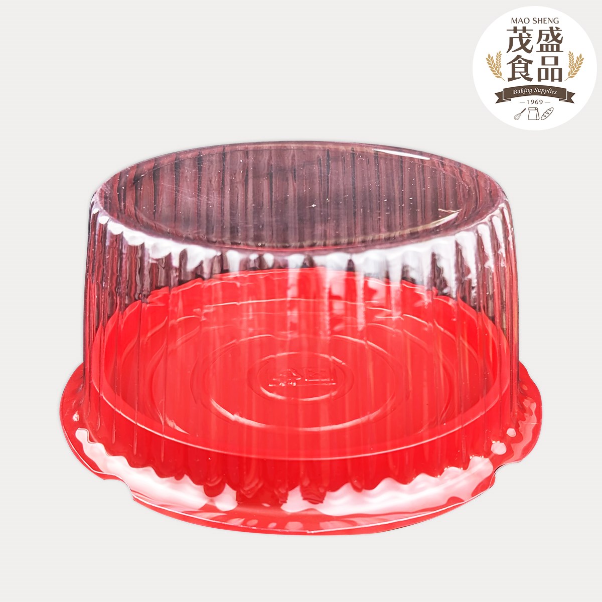 拜拜牲禮盒 布丁盒 蛋糕盒 塑膠盒 無自扣 (高蓋/低蓋) 5入 100入 6~8吋