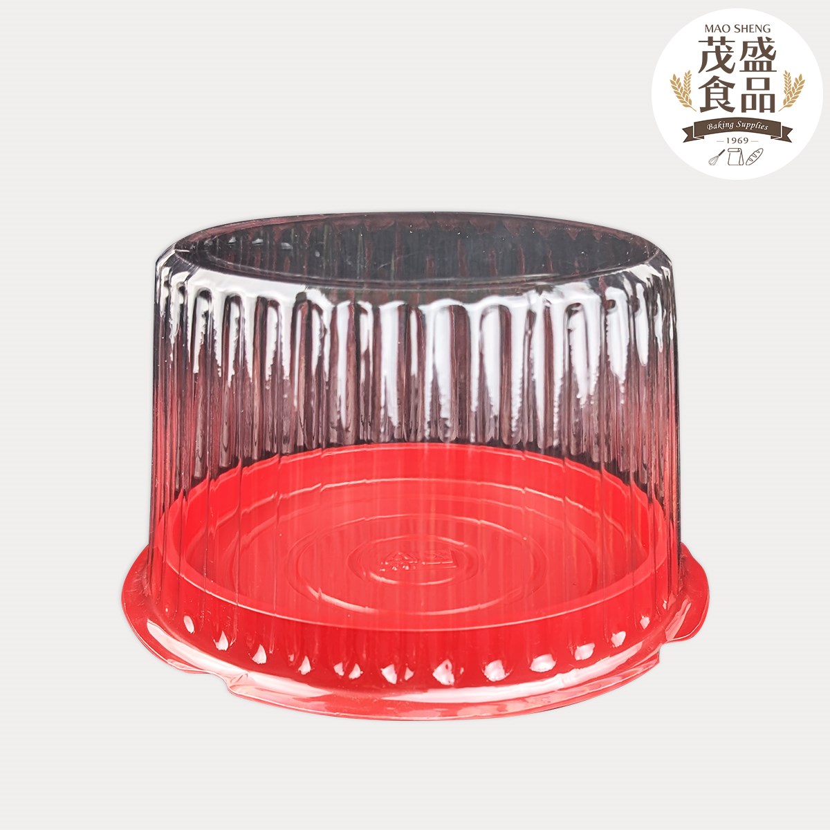 拜拜牲禮盒 布丁盒 蛋糕盒 塑膠盒 無自扣 (高蓋/低蓋) 5入 100入 6~8吋