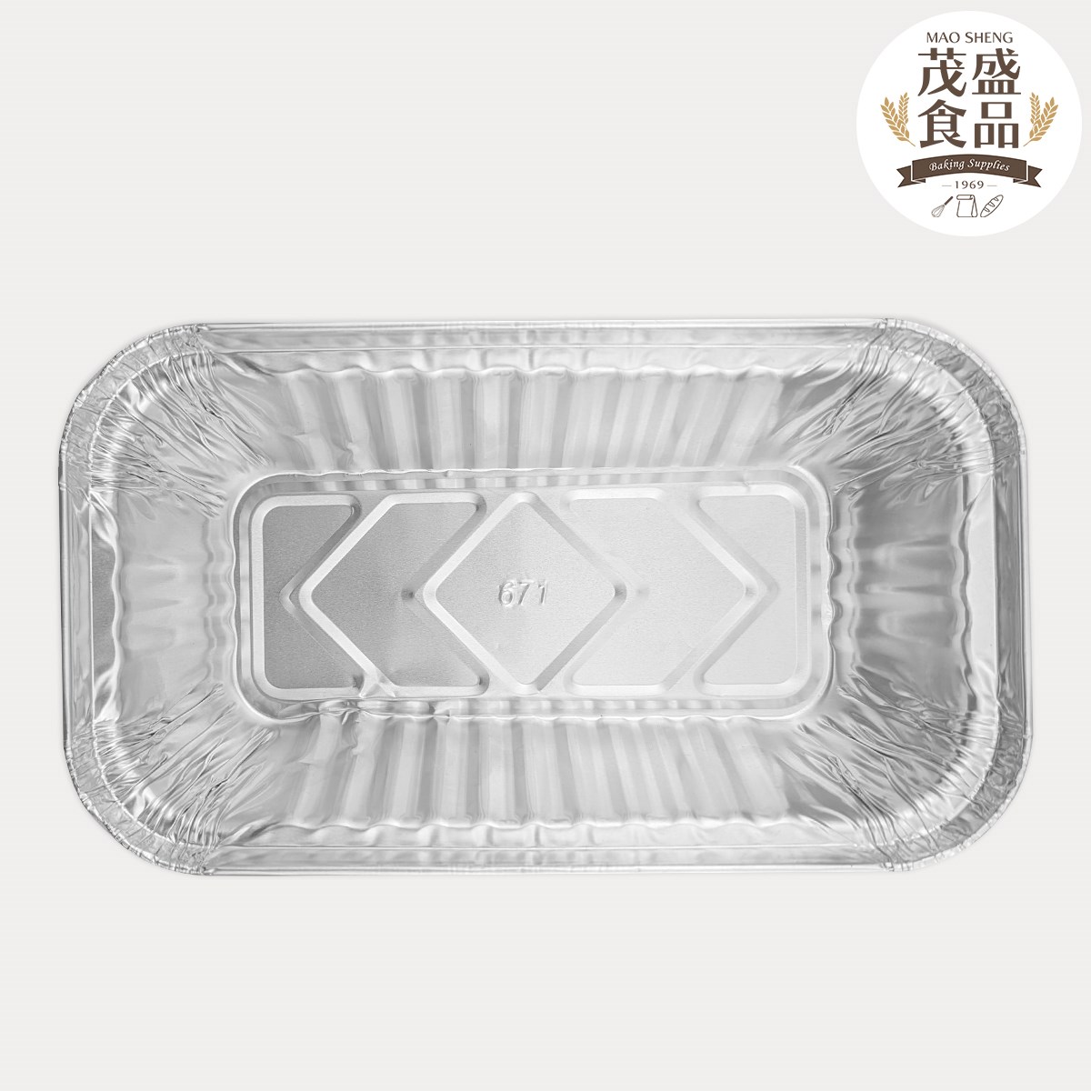 671 方形鋁箔 125入