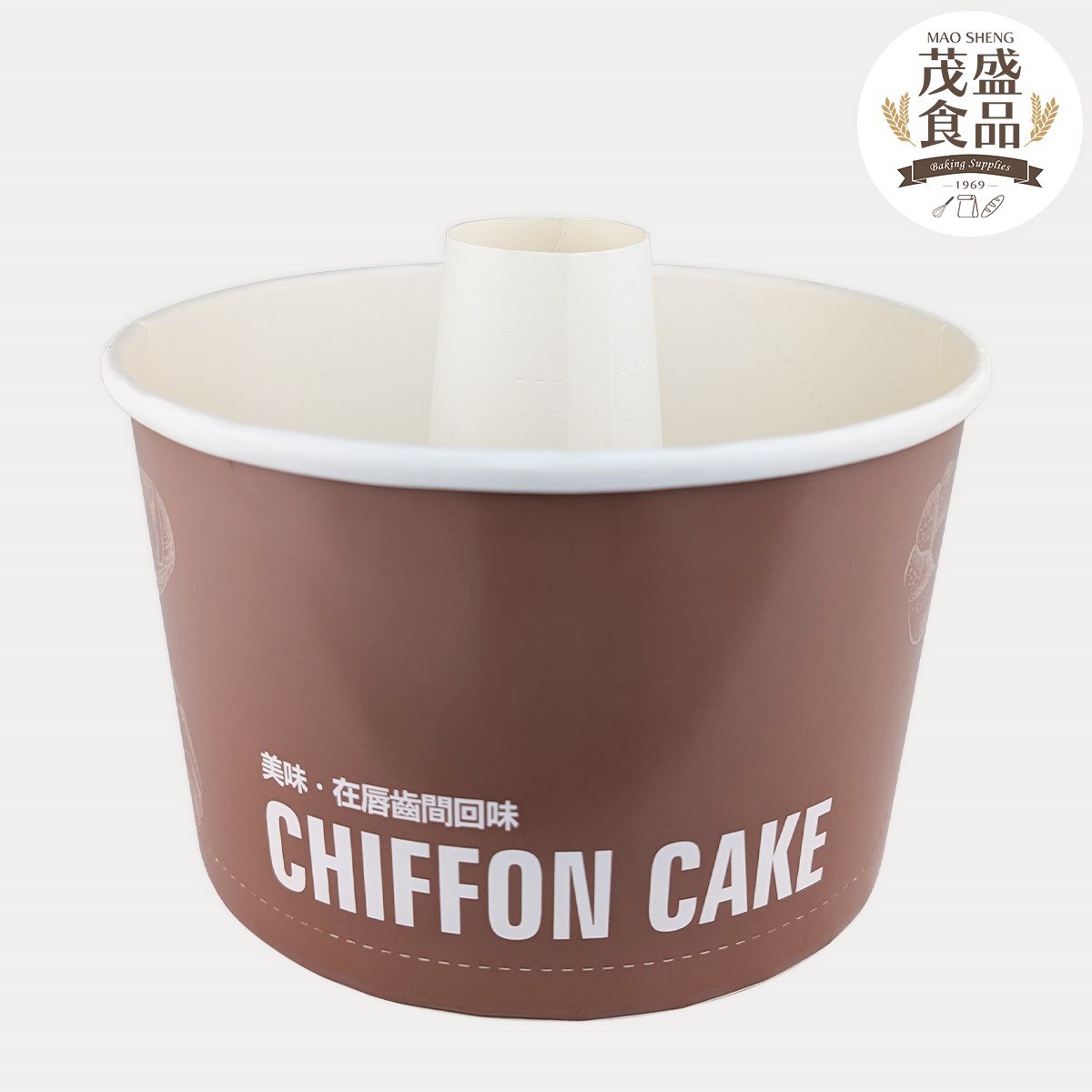 戚風蛋糕 耐熱 圓型烘烤盒 (5入/100入)