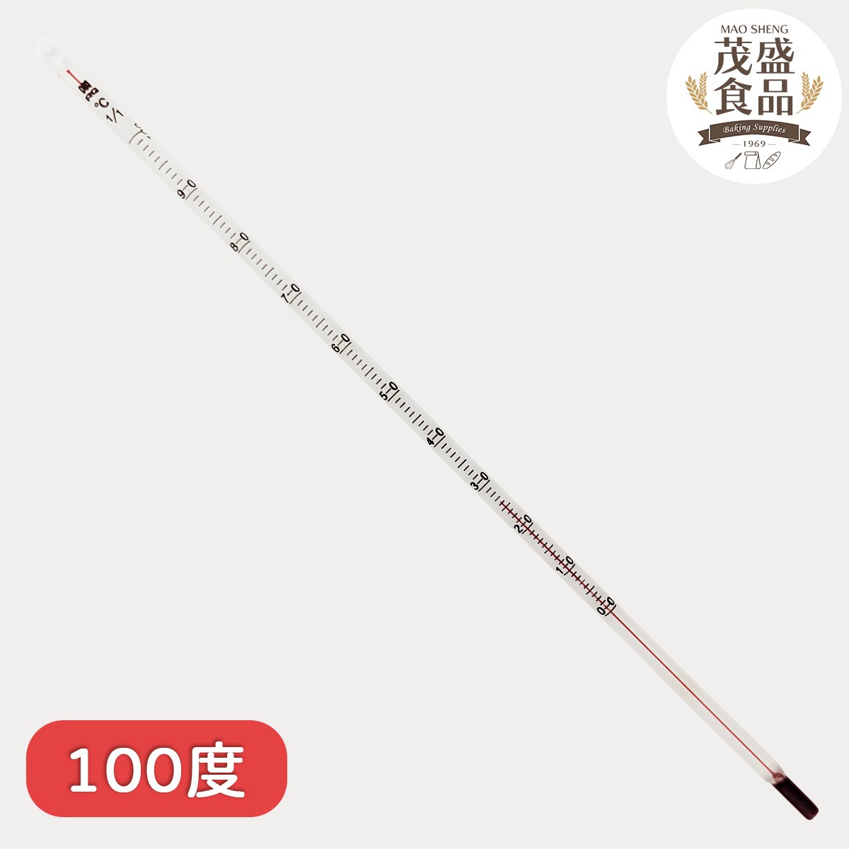 紅水溫度計 玻璃溫度計 附保護套 ( 100度 / 150度 )