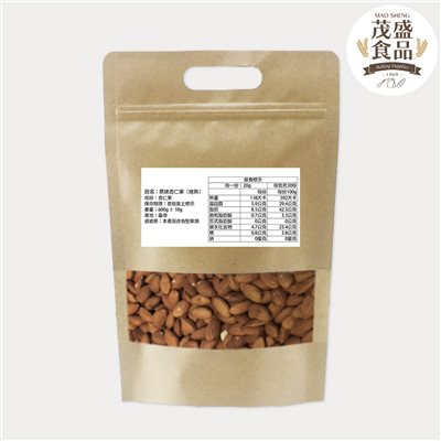 原味杏仁果(烤熟) 300g 600g