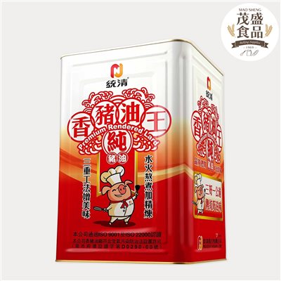 【統清】固態 / 液態 香豬油王 豬油系列 15kg  