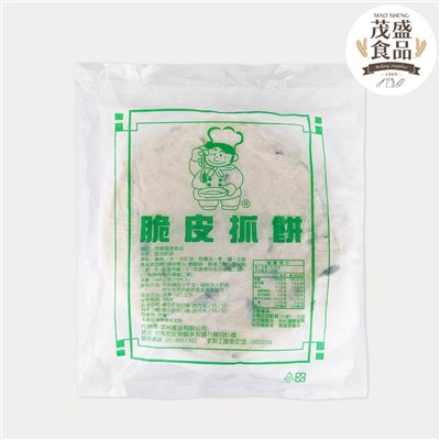 【家州】脆皮抓餅(綠) 10片入 單片140g