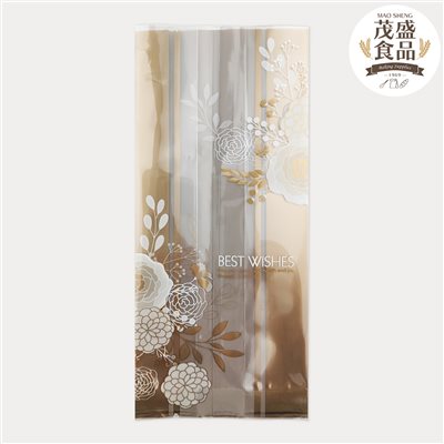 花卉圖樣包裝袋 16*7cm