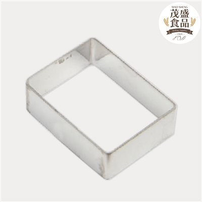 【三能牌】不銹鋼長方鳳梨酥圈 10入