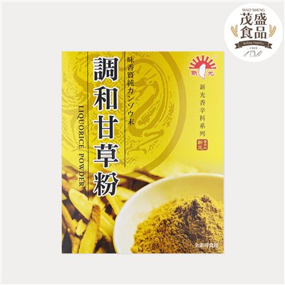 【新光洋菜】調和甘草粉 600g