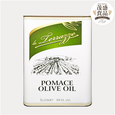 Terrazze 精製橄欖粕油 Pomace 橄欖油 3L