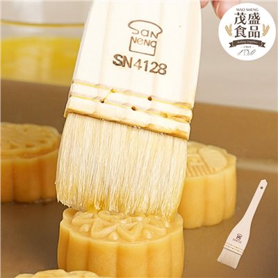 【三能牌】木柄直型羊毛刷 食品刷 烤肉刷