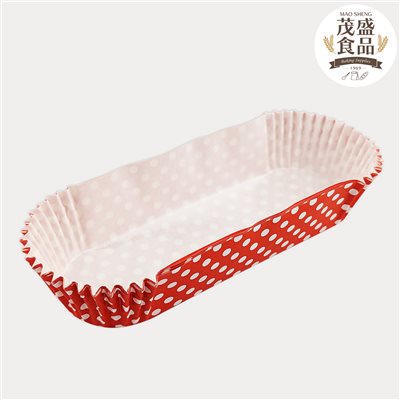 【特圓】 船型 耐熱紙杯 紅色點點 (143*47*33cm)