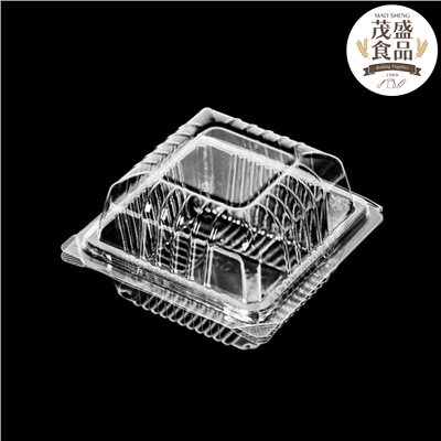 四方型卡通盒 塑膠盒 ( 10入 / 100入 )