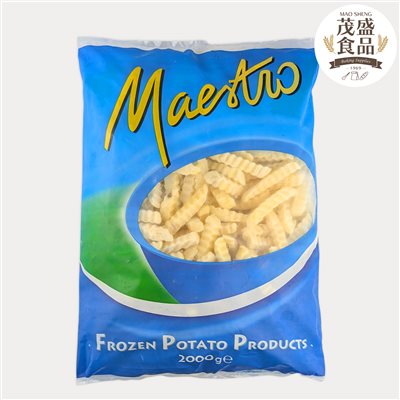 比利時 冷凍細薯條 波浪薯條 (全素) 2kg