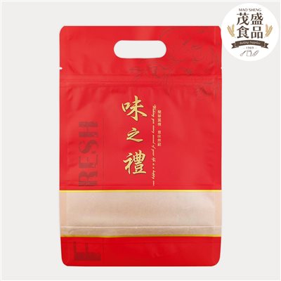 牛軋糖手提夾鏈袋 味之禮 50入 ( 六兩 )