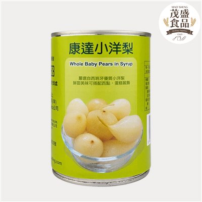 【康達】小洋梨罐頭 415g