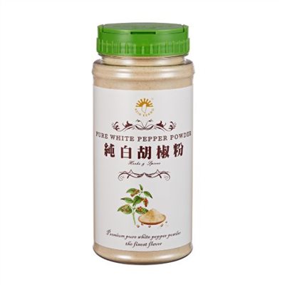 【新光洋菜】260g罐裝香料-塑膠罐-100_純白胡椒粉